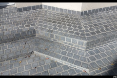 184 - Escalier PAVE-EASY anthracite gabarit AGORA DECALE